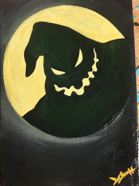 Oogie Boogie Nightmare Before Christmas Inspired Acrylic Etsy