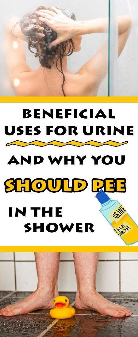 Urine Beneficial Uses And Why You Should Pee In The Shower