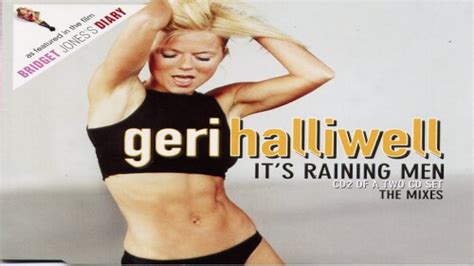 geri halliwell it s raining men full instrumental youtube
