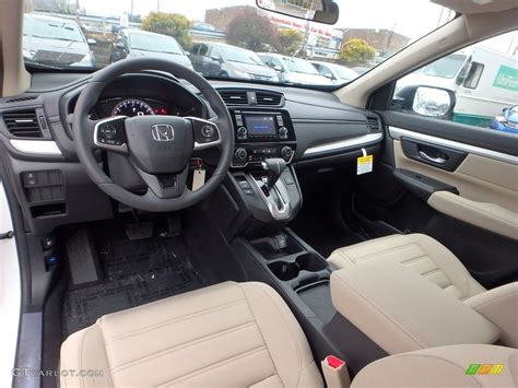 Ivory Interior 2017 Honda Cr V Lx Awd Photo 118283562