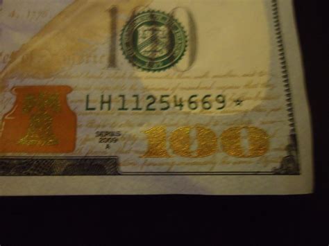 Latest 100 Dollar Bill Star Note New Authentic Us 10000 Star Note