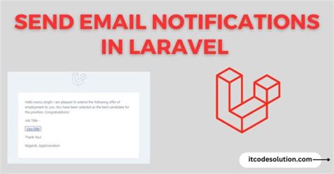 How To Send Email Notification In Laravel 10