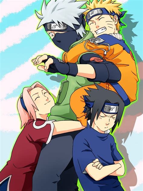 Team 71205101 Kakashi Team 7 Naruto