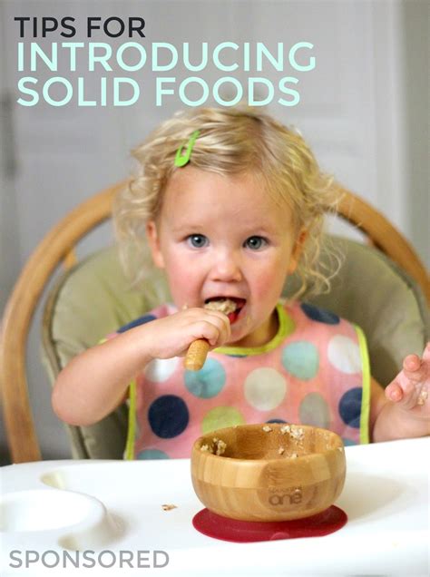 Toddler Approved!: Tips for Introducing Solid Foods and How SpoonfulOne Can Help!