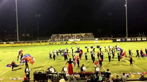 Stone Memorial High School Marching Band Halftime Show Performance At