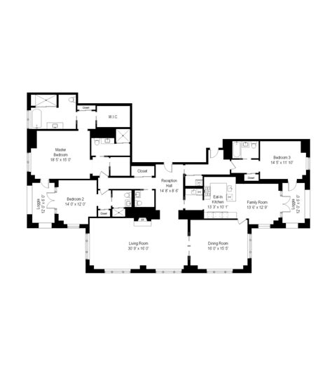 30 Park Place 76b New York Ny 10007 Sales Floorplans Property