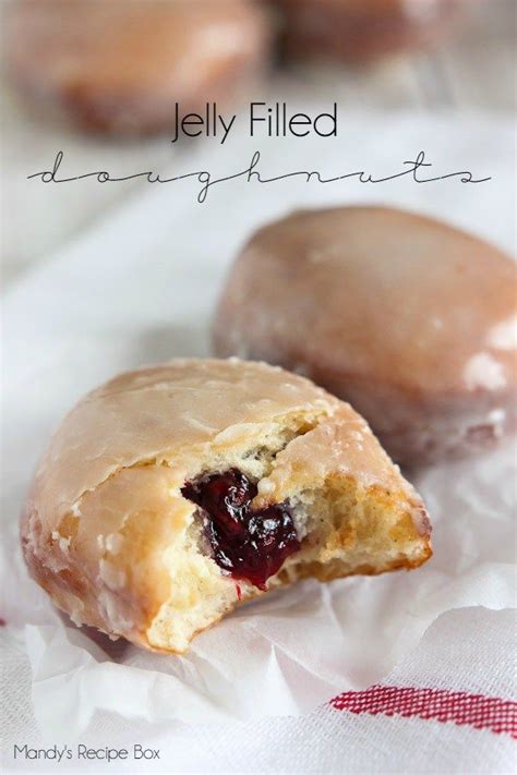 Jelly Filled Doughnuts Mandys Recipe Box Recipe