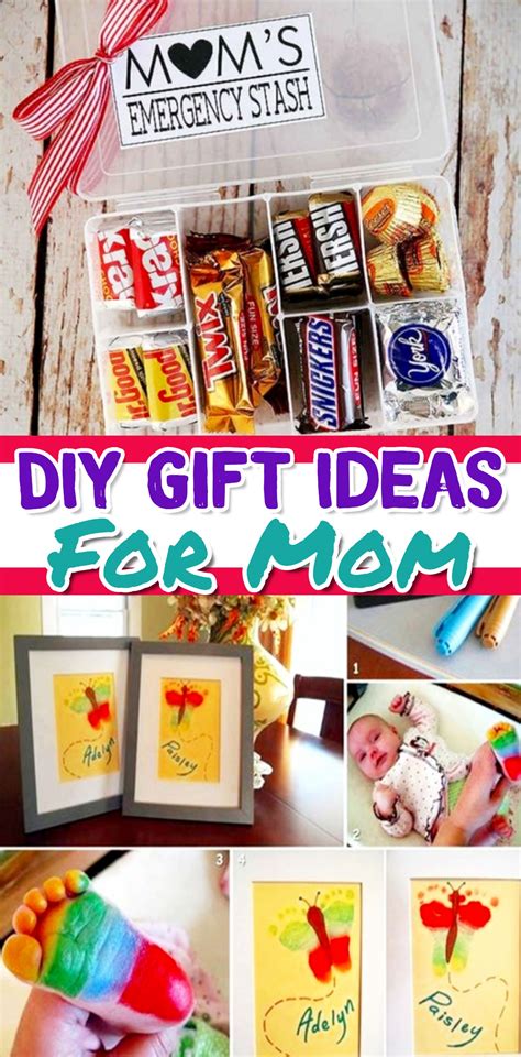 Ever find the perfect gift idea for someone, but their birthday was months away? Easy DIY Gifts For Mom From Kids | Diy teacher gifts, Diy ...