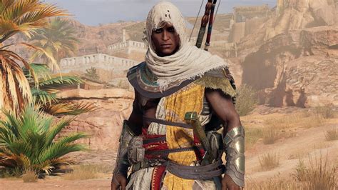 Assassin S Creed Origins Bayek S Outfit Open World Free Roam