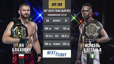 Don't miss out on three title fights at ufc 259: Исраэль Адесанья vs Ян Блахович Бой в UFC / UFC 259 ...