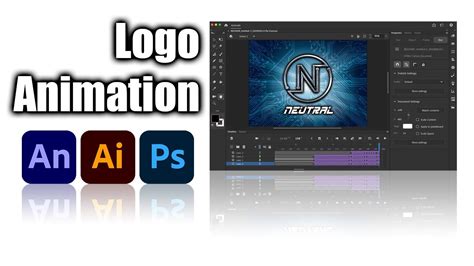 Logo Animation Using Adobe Animate Cc Youtube