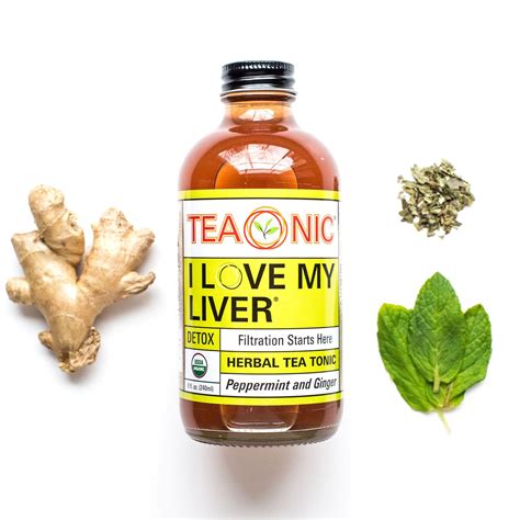 Organic Herbal Tea For Liver Detox Teaonic