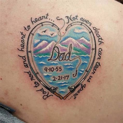 Top 100 Small Memorial Tattoos For Dad