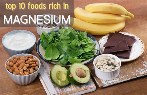 10 magnesium rich foods that are super healthy happy hospitals