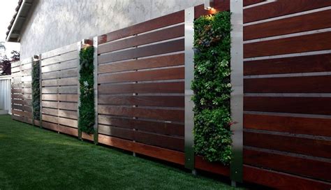 Vinyl Fence Panels Contemporary Landscape With Horizontal Fence Fence