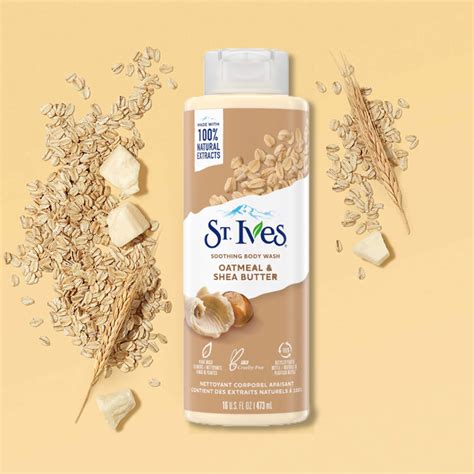 St Ives Soothing Body Wash Oatmeal And Shea Butter Shajgoj