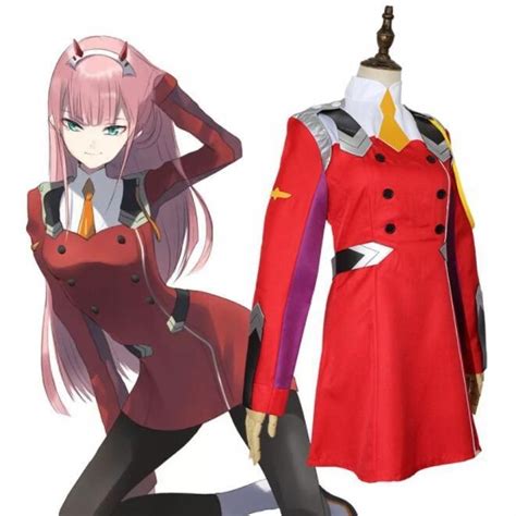 Zero Two Cospplay Darling In The Franxx Anime Cosplay Costume Anime Cosplay Costumes Cosplay