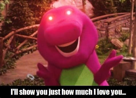 Barney Memes That Show How Scary He Is Sayingimages Com In