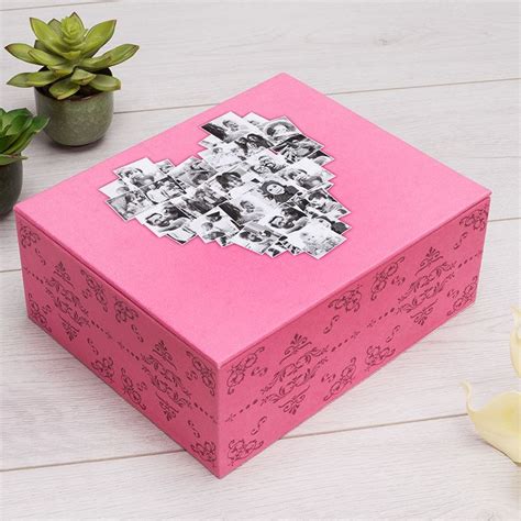 Photo Jewelry Box T Custom Printed Jewelry Boxes For Girls
