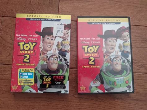 Toy Story 2 Blu Raydvd 2010 2 Disc Set Special Edition With