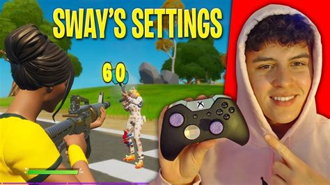 I Tried Faze Sways Fortnite Settings And This Happened Controller