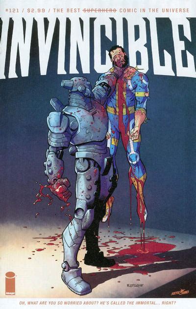 Gcd Cover Invincible 121 Invincible Comic Comics Image Comics