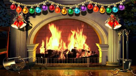 Virtual Christmas Fireplace Free Background Video 1080p