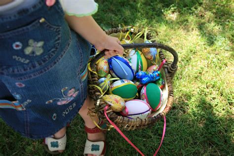 Chasse Aux œufs Poules Lapins En Chocolat Pendant Les Vacances De