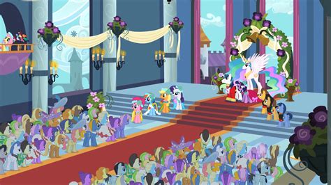 Image Royal Wedding Crowd S2e26png My Little Pony Friendship Is