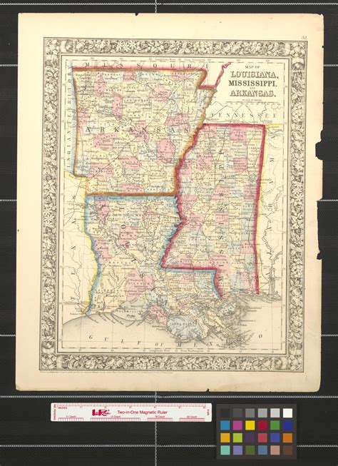 Map Of Louisiana Mississippi And Arkansas The Portal