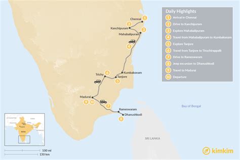 Tamil Nadu Road Map Tamil Nadu Cities Towns Ring Road Bypass Road