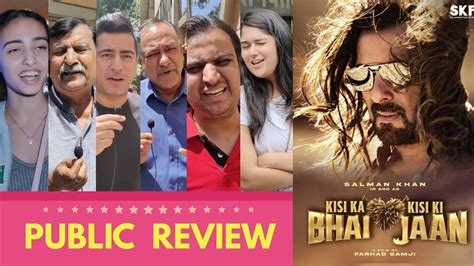 Kisi Ka Bhai Kisi Ki Jaan Public Review First Day First Show Salman Khan Farhad Samji