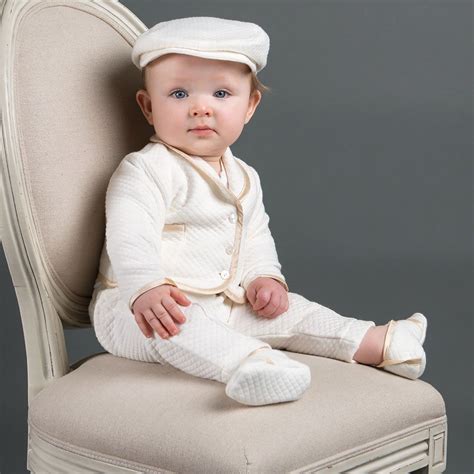 Liam 3 Piece Set Boys Christening Suit Boy Christening Outfit Baby