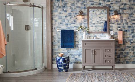 See how that countertop looks with that cabinet. Best 15 Small Bathroom Designs With Shower Stall - Best ...