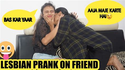 Lesbian Prank On Friend Lesbian Prank 2022 The Prank Street Preetika Kaushik Youtube