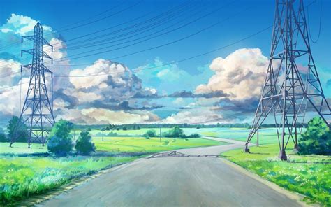 Anime Landscape Landscape Art Summer Landscape Anime Scenery