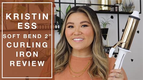 Kristin Ess Soft Bend 2 Curling Iron Review Youtube