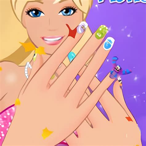barbie like monster nails play now 🕹️ online games on