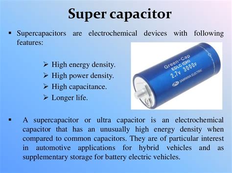 Super Capacitor