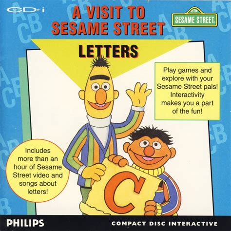 A Visit To Sesame Street Letters 1992 Mobygames