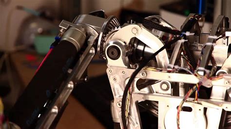 Hybrid Pneumatic Electric Humanoid Robot Arm Youtube