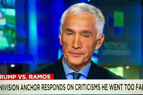 Univisions Jorge Ramos Comes Out Swinging Its Not Donald Trumps