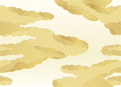 Patrón De Nubes Sin Fisuras En El Estilo Tradicional Japonés 375030