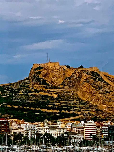 Alicante Santa Barbara Castle Above Old Town Travel Inspires