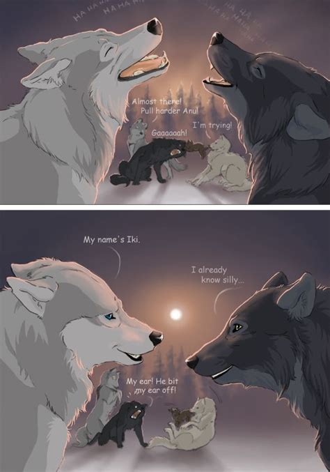 Ok i am into wolfs i got one a year ago i named her kiba she was supposed to stay white but instead turned silver i called her kiba thinking she would stay white. OFF-WHITE comic | page 62 | Off white comic, Anime wolf ...