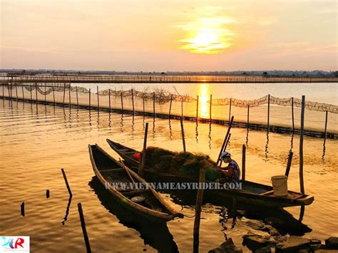 Tam Giang Lagoon In Hue Vietnam