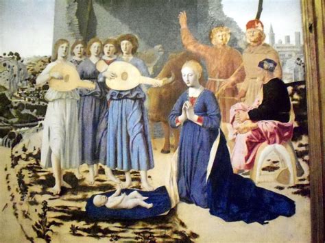 The Nativity Piero Della Francesca Renaissance Art Art Painting