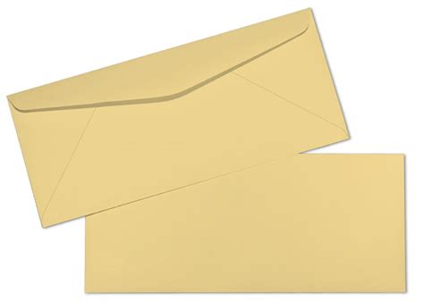 9 28lb Manila Kraft Regular Commercial Envelopes