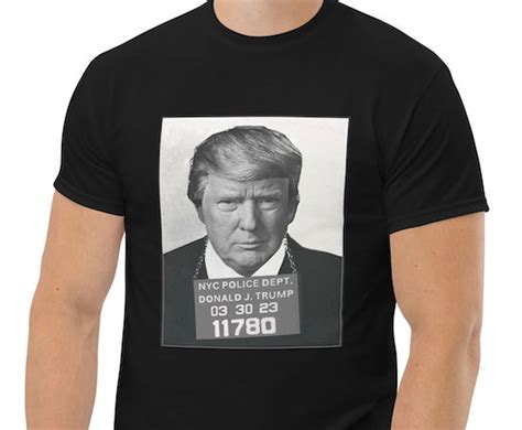 Donald Trump Mugshot T Shirt Teeholly