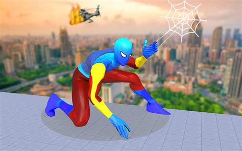 Amazing Frog Rope Super Web Hero Spider Power Flying Hero